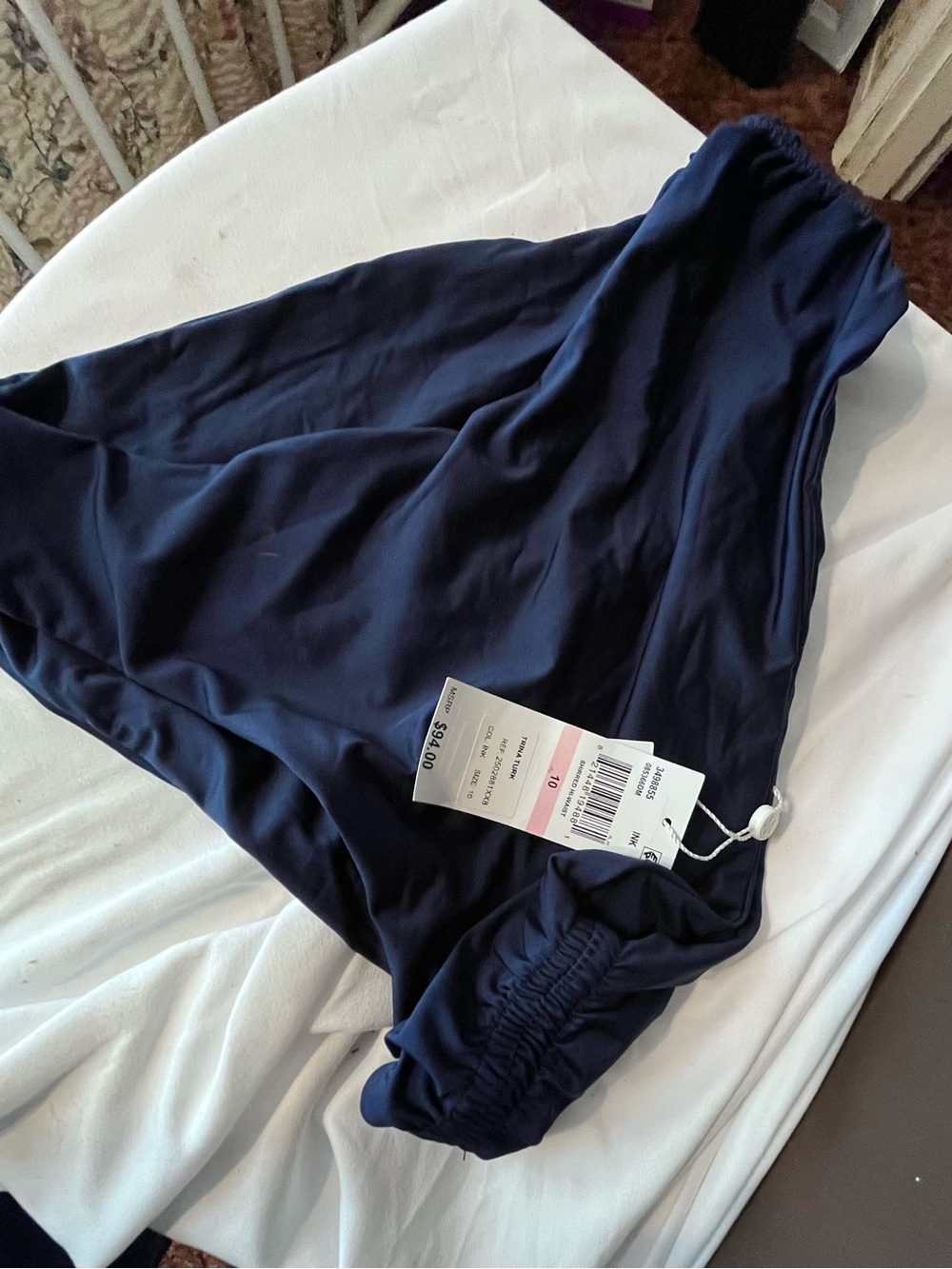 Trina Turk Navy Blue Bikini Bottoms